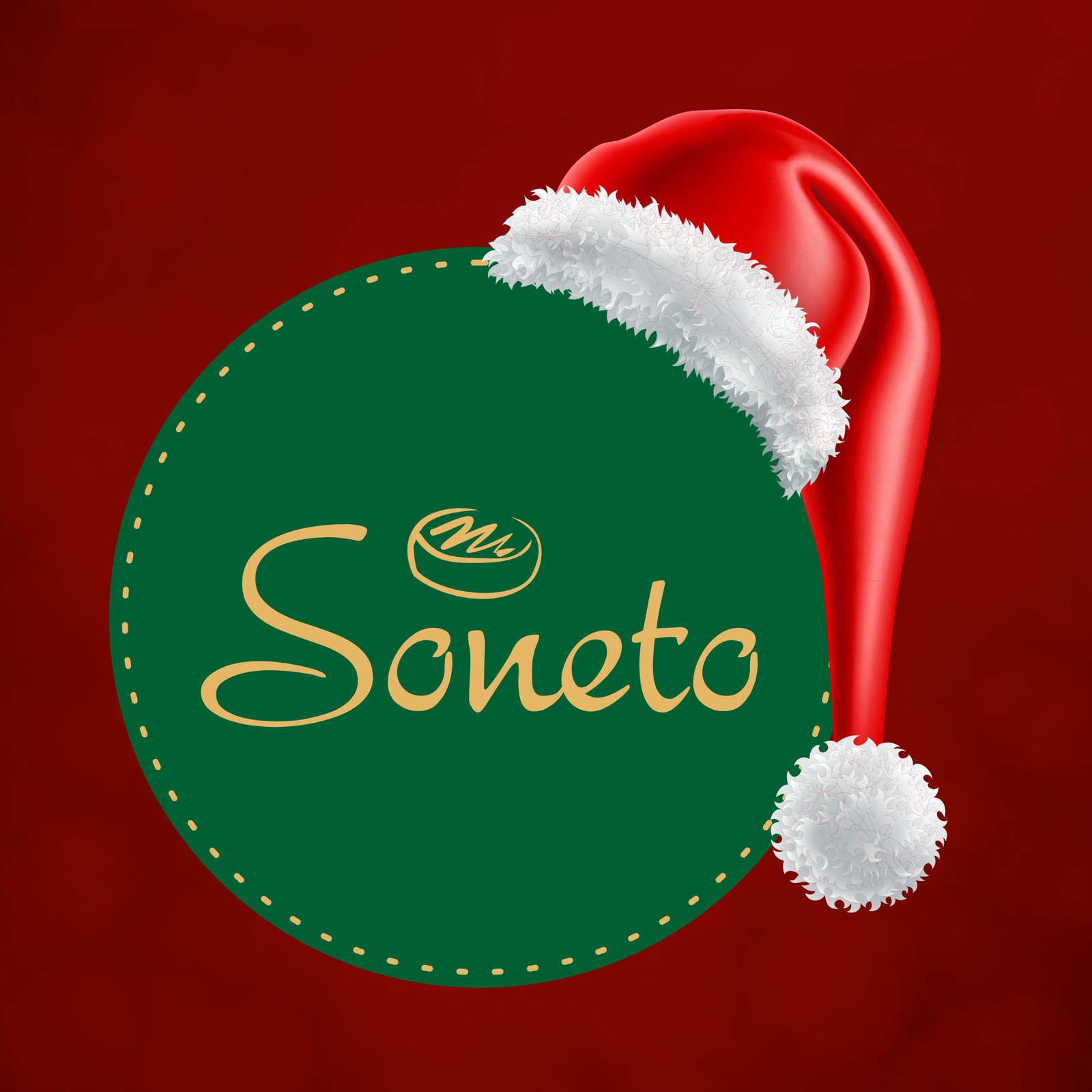 Logo Soneto espacial de natal